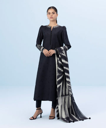 Sapphire U2DE-DY23V9-6 2 Piece Embroidered Khaddar Suit Winter Collection Online Shopping